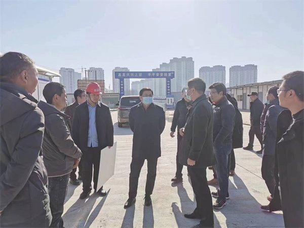 1月30日，朱策常務(wù)副市長(cháng)調研徽投大樓復工情況.jpg