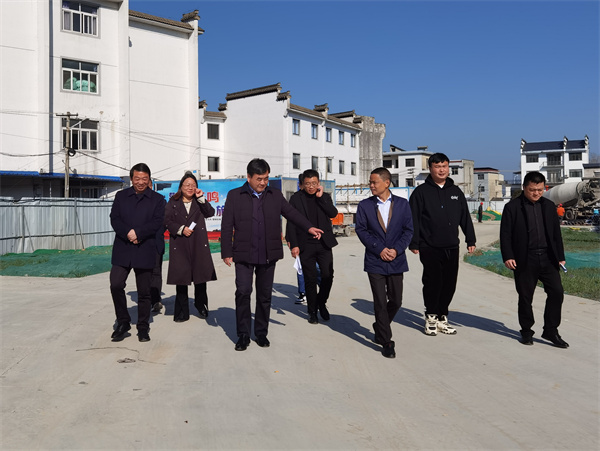 3月14日，縣委副書(shū)記吳志平帶隊督察鄰里中心項目。.jpg