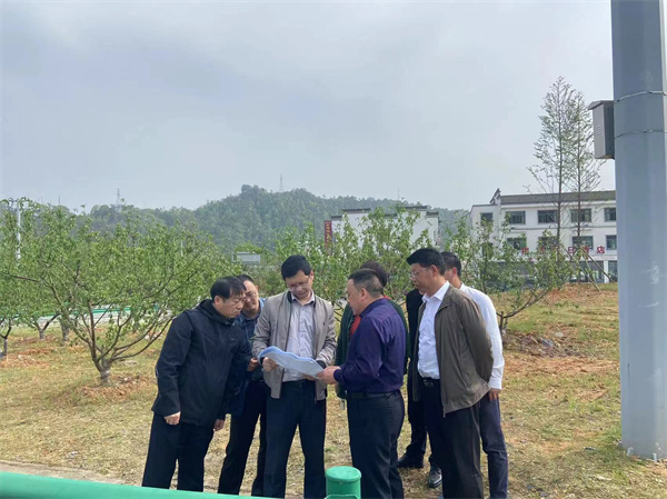 4月15日下午，汪盛副縣長(cháng)帶隊赴北岸指導金山道口整體風(fēng)貌提升工作.jpg